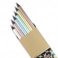 馬可金屬色彩鉛筆6色套裝Marco Jumbo Colour Pencil 6's Set - Metallic 馬可金屬色彩鉛筆6色套裝Marco Jumbo Colour Pencil 6's Set - Metallic