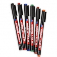 德國威迪投照機專用筆6支套裝Edding OHP Permanent Pen Markers 6's set 德國威迪投照機專用筆6支套裝Edding OHP Permanent Pen Markers 6's set