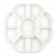 梅花陶瓷調色碟192mm (8")Ceramic Palette 7 Wells - Flower Shape 192mm 梅花陶瓷調色碟192mm (8")Ceramic Palette 7 Wells - Flower Shape 192mm