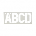 臺灣確斯優質字母尺100mmCox Graphic Lettering Stencil 100mm 臺灣確斯優質字母尺100mmCox Graphic Lettering Stencil 100mm