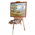 蒙瑪特櫸木畫架連儲存畫箱Mont Marte French Box Easel Extra Large 蒙瑪特櫸木畫架連儲存畫箱Mont Marte French Box Easel Extra Large