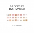 FINECOLOUR專業軟頭麥克筆24膚色FINECOLOUR Professional Brush Marker 24 Colour Set (Skin-tone) FINECOLOUR專業軟頭麥克筆24膚色FINECOLOUR Professional Brush Marker 24 Colour Set (Skin-tone)