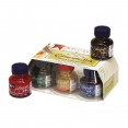 溫莎牛頓英文書法墨水6色套裝WINSOR & NEWTON Calligraphy Ink 6x30mL assorted set 溫莎牛頓英文書法墨水6色套裝WINSOR & NEWTON Calligraphy Ink 6x30mL assorted set