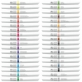 溫莎牛頓PIGMENT麥克筆-36色套裝WINSOR & NEWTON Set of 36 Pigment Marker - assorted colours 溫莎牛頓PIGMENT麥克筆-36色套裝WINSOR & NEWTON Set of 36 Pigment Marker - assorted colours