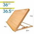 蒙瑪特櫸木座枱A3繪畫板-可調角度Mont Marte Drawing Board A3 with elastic band 蒙瑪特櫸木座枱A3繪畫板-可調角度Mont Marte Drawing Board A3 with elastic band