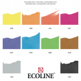 荷蘭泰倫斯液體水彩10色套裝Talens Ecoline Liquid Watercolour Ink 10x30ml Set 荷蘭泰倫斯液體水彩10色套裝Talens Ecoline Liquid Watercolour Ink 10x30ml Set