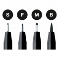 輝柏嘉美術筆4枝裝(黑色)(S, F, M, B)Faber-Castell PITT India Ink Pen (Black) (S, F, M, B) 4pcs 輝柏嘉美術筆4枝裝(黑色)(S, F, M, B)Faber-Castell PITT India Ink Pen (Black) (S, F, M, B) 4pcs