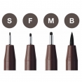 輝柏嘉美術筆4枝裝(深啡色系)Faber-Castell PITT India Ink Pen (Sepia) 4pcs