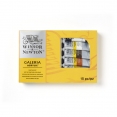 溫莎牛頓Galeria塑膠彩60毫升9色連工具套裝Winsor & Newton Galeria Acrylic  9x60ml Tube Set with Accessories