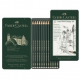 輝柏嘉素描鉛筆12支套裝(5B-5H)Faber-Castell Castell 9000 Graphite Pencil, Tin of 12pcs (5B-5H)