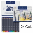 輝柏嘉金裝系列木顏色套裝Faber-Castell Goldfaber Colour Pencil Tin Set