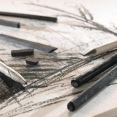 Conte a Paris 圓形高壓炭精條Conte a Paris Compressed Charcoal Conte a Paris 圓形高壓炭精條Conte a Paris Compressed Charcoal