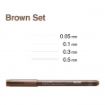Copic Multiliner 4枝裝- 棕色COPIC MULTILINER 4 Pcs Set - Brown【新價格】 Copic Multiliner 4枝裝- 棕色COPIC MULTILINER 4 Pcs Set - Brown【新價格】