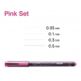 Copic Multiliner 4枝裝-粉紅色COPIC MULTILINER 4 Pcs Set - Pink【新價格】