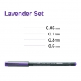Copic Multiliner 4枝裝-薰衣草色COPIC MULTILINER 4 Pcs Set - Lavender【新價格】
