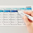 Copic 自製Color Swatch厚咭Copic Color Swatch Cards Copic 自製Color Swatch厚咭Copic Color Swatch Cards