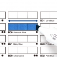 Copic 自製Color Swatch厚咭Copic Color Swatch Cards Copic 自製Color Swatch厚咭Copic Color Swatch Cards