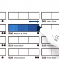 Copic 自製Color Swatch厚咭Copic Color Swatch Cards Copic 自製Color Swatch厚咭Copic Color Swatch Cards