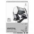 溫莎牛頓(幼紋)素描畫簿 110克 50張(綫圈)WINSOR & NEWTON (Light Grain) Cartridge Sketching Pad 110g 50SH (Spiral)