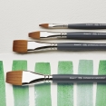 溫莎牛頓專業水彩平頭仿貂毛纖維畫筆WINSOR & NEWTON Pro Watercolour Synthetic Sable Brush One Stroke 溫莎牛頓專業水彩平頭仿貂毛纖維畫筆WINSOR & NEWTON Pro Watercolour Synthetic Sable Brush One Stroke