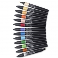 溫莎牛頓專業麥克筆12+1色 - Manga Expansion 1Winsor & Newton Promarker 12+1 Set - Manga Expansion 1