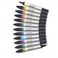 溫莎牛頓水彩軟咀麥克筆12色套裝 - LandscapeWINSOR & NEWTON Promarker Watercolour 12 Set - Landscape 溫莎牛頓水彩軟咀麥克筆12色套裝 - LandscapeWINSOR & NEWTON Promarker Watercolour 12 Set - Landscape