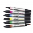 溫莎牛頓水彩軟咀麥克筆6色套裝 - Floral TonesWINSOR & NEWTON Promarker Watercolour 6 Set - Floral Tones
