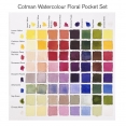 溫莎牛頓COTMAN水彩8色半磚連畫筆套裝 - FloralW&N Cotman Watercolour 8Hp Pocket Set - Floral 溫莎牛頓COTMAN水彩8色半磚連畫筆套裝 - FloralW&N Cotman Watercolour 8Hp Pocket Set - Floral