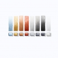 溫莎牛頓COTMAN水彩8色半磚(金屬色)連畫筆套裝Winsor & Newton Cotman Watercolour 8 HP Metallic Pocket Set