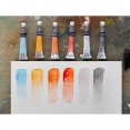 溫莎牛頓COTMAN水彩6色8毫升(金屬色)連畫筆套裝Winsor & Newton Cotman Watercolour 6x8ml Metallic Tubes Set