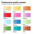 溫莎牛頓專業麥克筆-12+1色#2套裝WINSOR & NEWTON Set of 12+1 Promarker - Set 2 溫莎牛頓專業麥克筆-12+1色#2套裝WINSOR & NEWTON Set of 12+1 Promarker - Set 2