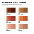 溫莎牛頓專業麥克筆6色套裝 - 膚色系列#2Winsor & Newton Promarker 6 Set - Skin Tones 2 溫莎牛頓專業麥克筆6色套裝 - 膚色系列#2Winsor & Newton Promarker 6 Set - Skin Tones 2