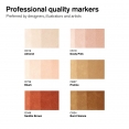 溫莎牛頓軟咀麥克筆6色套裝 - 膚色系列Winsor & Newton Promarker Brush 6 Set - Skin Tones 溫莎牛頓軟咀麥克筆6色套裝 - 膚色系列Winsor & Newton Promarker Brush 6 Set - Skin Tones