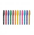 Pentel軟頭柔繪筆12色基礎套裝Pentel Brush Sign Pen 12 Colors - Basic Set Pentel軟頭柔繪筆12色基礎套裝Pentel Brush Sign Pen 12 Colors - Basic Set