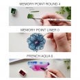 德國KUM x Handgemalt Floral 水彩畫筆3支套裝KUM x Handgemalt Floral Brush Set 3Pk 德國KUM x Handgemalt Floral 水彩畫筆3支套裝KUM x Handgemalt Floral Brush Set 3Pk