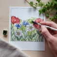 德國KUM x Handgemalt Floral 水彩畫筆3支套裝KUM x Handgemalt Floral Brush Set 3Pk 德國KUM x Handgemalt Floral 水彩畫筆3支套裝KUM x Handgemalt Floral Brush Set 3Pk