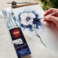 德國KUM x Handgemalt Floral 水彩畫筆3支套裝KUM x Handgemalt Floral Brush Set 3Pk 德國KUM x Handgemalt Floral 水彩畫筆3支套裝KUM x Handgemalt Floral Brush Set 3Pk