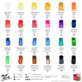 蒙瑪特水彩24色基礎套裝Mont Marte Watercolours 24 tubes Basic Set - 12ml 蒙瑪特水彩24色基礎套裝Mont Marte Watercolours 24 tubes Basic Set - 12ml