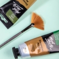 蒙瑪特尼龍短桿扇形畫筆-10號Mont Marte Artist Taklon Fan Brush #10 蒙瑪特尼龍短桿扇形畫筆-10號Mont Marte Artist Taklon Fan Brush #10