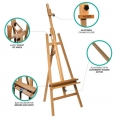 蒙瑪特座地畫室畫架 Mont Marte Floor Easel with Tilt