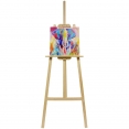 蒙瑪特松木座地畫室畫架Mont Marte Floor Display Easel Pine Discovery 蒙瑪特松木座地畫室畫架Mont Marte Floor Display Easel Pine Discovery