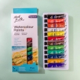 蒙瑪特水彩12色12毫升基礎套裝Mont Marte Watercolours 12 tubes Basic Set - 12ml 蒙瑪特水彩12色12毫升基礎套裝Mont Marte Watercolours 12 tubes Basic Set - 12ml