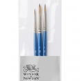 溫莎牛頓Cotman水彩畫筆3支套裝(圓頭 #1, #3, #5)WINSOR & NEWTON Cotman Brush Pack Short Handle 3Pk (Round #1, #3, #5) 溫莎牛頓Cotman水彩畫筆3支套裝(圓頭 #1, #3, #5)WINSOR & NEWTON Cotman Brush Pack Short Handle 3Pk (Round #1, #3, #5)