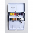 LB精品水彩12色半磚套裝 (金屬盒)LB Fine Watercolour 12 Half Pan Metal Box Set LB精品水彩12色半磚套裝 (金屬盒)LB Fine Watercolour 12 Half Pan Metal Box Set