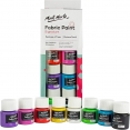 蒙瑪特布繪顏料8色x20毫升套裝Mont Marte Fabric Paint 8 cols. x 20 ml set 蒙瑪特布繪顏料8色x20毫升套裝Mont Marte Fabric Paint 8 cols. x 20 ml set