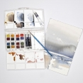溫莎牛頓COTMAN水彩16色半磚+3色8毫升套裝W&N Cotman Water Colour 16 HP + 3x8ml Tube Set 溫莎牛頓COTMAN水彩16色半磚+3色8毫升套裝W&N Cotman Water Colour 16 HP + 3x8ml Tube Set