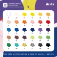 Arrtx塑膠彩軟咀麥克筆30色套裝 - B Arrtx Acrylic Brush Marker 30 Colour B Set