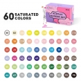 Arrtx塑膠彩軟咀麥克筆60色套裝 - 動漫Arrtx Acrylic Brush Marker 60 Colour Anime Set Arrtx塑膠彩軟咀麥克筆60色套裝 - 動漫Arrtx Acrylic Brush Marker 60 Colour Anime Set