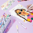 Arrtx塑膠彩軟咀麥克筆60色套裝 - 動漫Arrtx Acrylic Brush Marker 60 Colour Anime Set Arrtx塑膠彩軟咀麥克筆60色套裝 - 動漫Arrtx Acrylic Brush Marker 60 Colour Anime Set