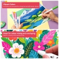 Arrtx塑膠彩軟咀麥克筆120色套裝 - 動漫Arrtx Acrylic Brush Marker 120 Colour Anime Set Arrtx塑膠彩軟咀麥克筆120色套裝 - 動漫Arrtx Acrylic Brush Marker 120 Colour Anime Set